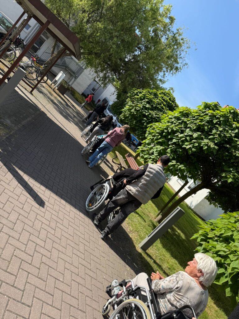 Rollstuhltraining Bild 2