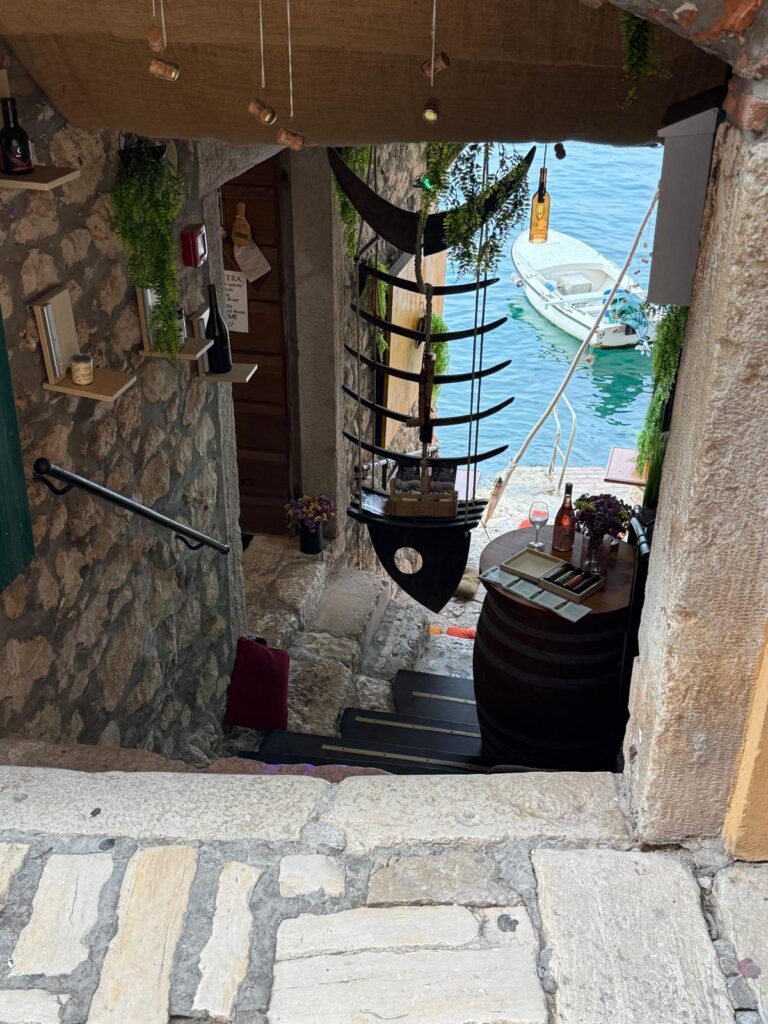 kleine Treppen in Rovinj