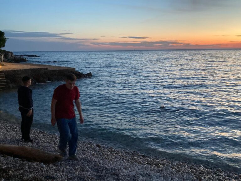 Sonnenuntergang an der Adria