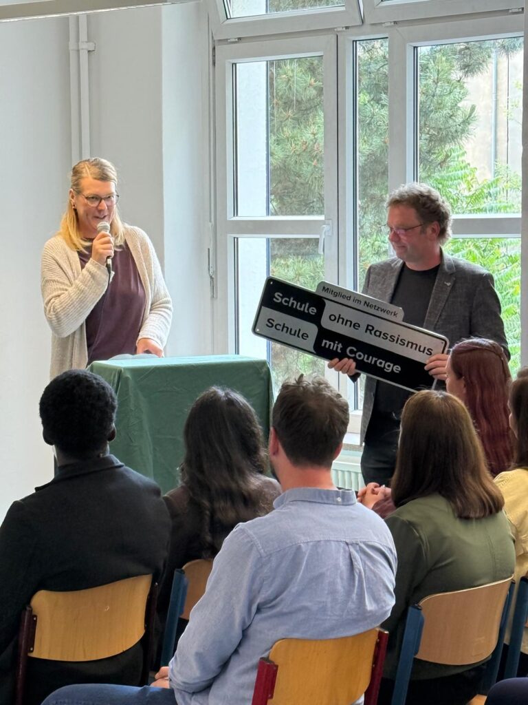 Rede von Marijke Garretsen und Übergabe des Siegels